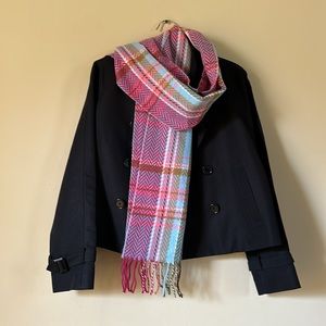 Cashmere feel super soft pink scarf